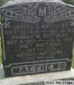 Joseph S Matthews