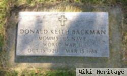 Donald Keith Backman