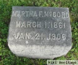 Martha Frances Rhode Mccord