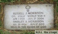 Russell J Morrison