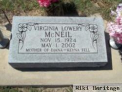 Virginia Lowery Mcneil