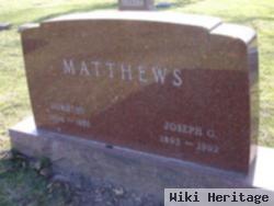 Joseph G Matthews