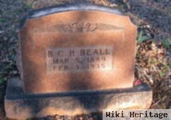 Benjamin Carroll Holt "bennie" Beall