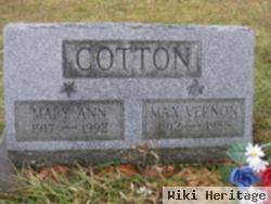 Mary Ann Yeager Cotton