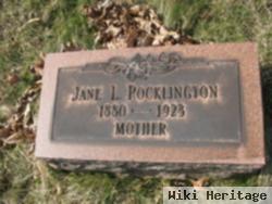 Jane "l." Pocklington