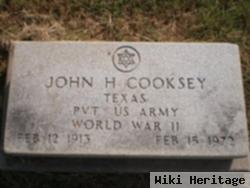 John H Cooksey