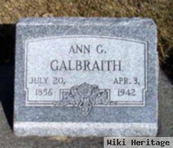 Ann G. Sharp Galbraith