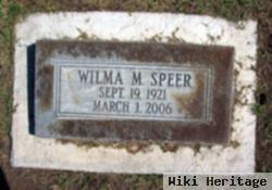 Wilma M Jensen Speer