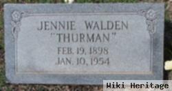 Jennie Cornelia Walden Thurman