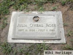 Julia M. O'neal Rose