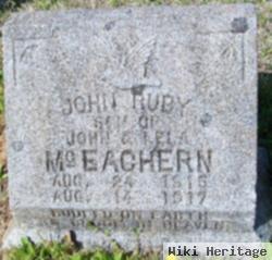 John Ruby Mceachern