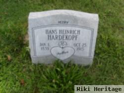 Hans Heinrich "henry" Hardekopf