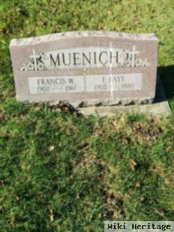 F Faye Muenich