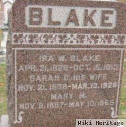 Ira W Blake