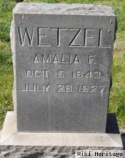 Amalia F Wetzel