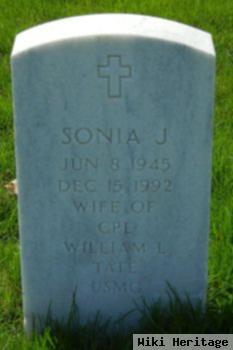 Sonia J Tate