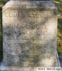 Elmira Stevens Sayre