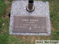 Lorn "curly" Malick