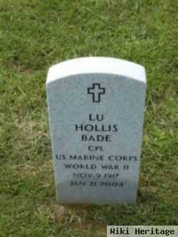 Lu Hollis Bade