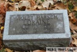 Violet Frances Harsch Loraine