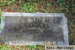 Dr Sam M Chambers