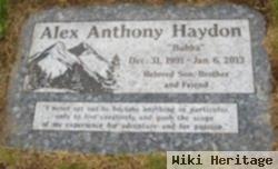 Alex Anthony "bubba" Haydon