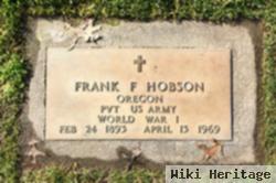 Frank F Hobson