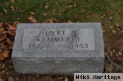 Henry W Kemmerly