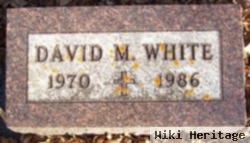 David M White