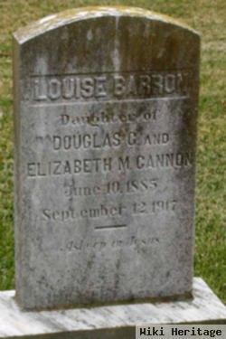 Louise Barron Cannon