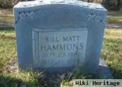 Will "matt" Hammons