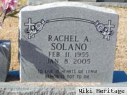 Rachel A Solano