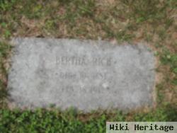 Bertha Rich