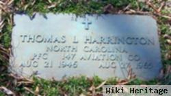 Pfc Thomas L. Harrington