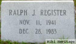 Ralph J Register