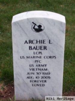 Pfc Archie Leroy Bauer