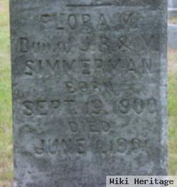 Flora M. Simmerman