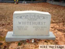 Martha Brown Whitehurst