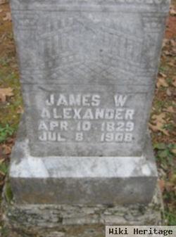 James W Alexander