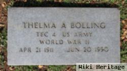 Thelma Arlene Bolling