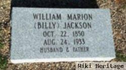 William Marion "billy" Jackson