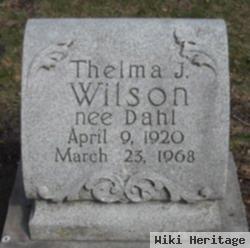 Thelma Josephine Dahl Wilson