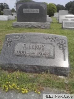 R Leroy Robinson