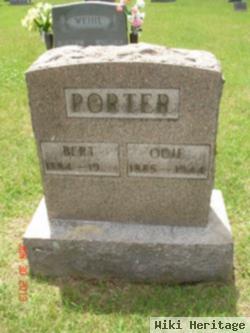 Oda "odie" Allen Porter