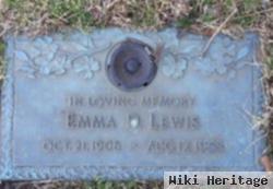 Emma Dillard Lewis