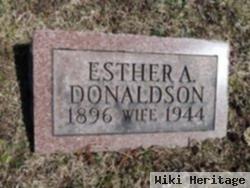 Esther A. Donaldson Mcleod