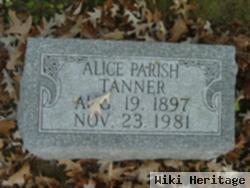 Alice Parish Tanner