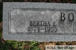 Bertha E Boyd