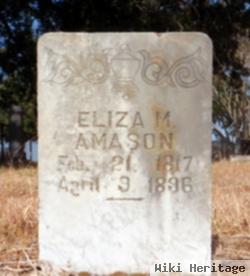 Elizabeth Mancy "eliza" Smart Amason