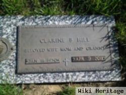 Clarine B Hill